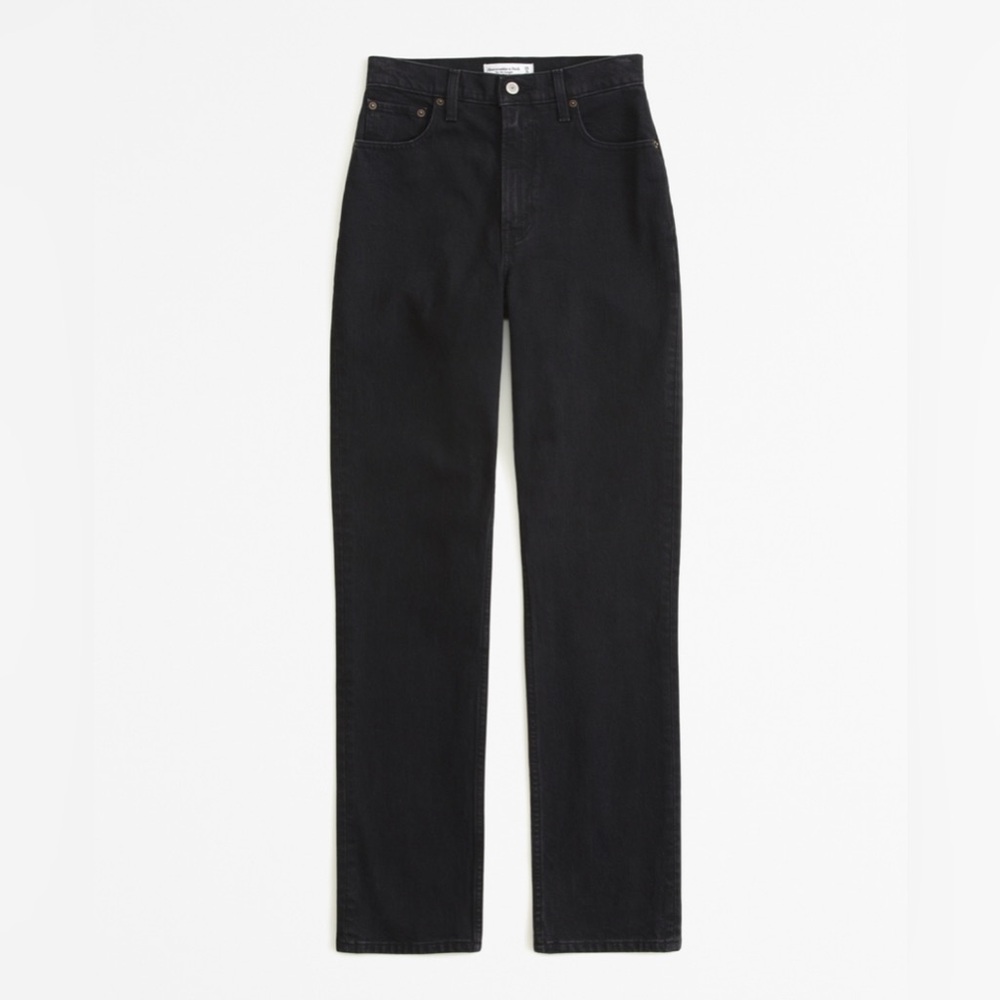 Like New! Abercrombie Ultra High Rise 90s Straight Jean (size 31)